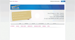 Desktop Screenshot of cecitel.com.br